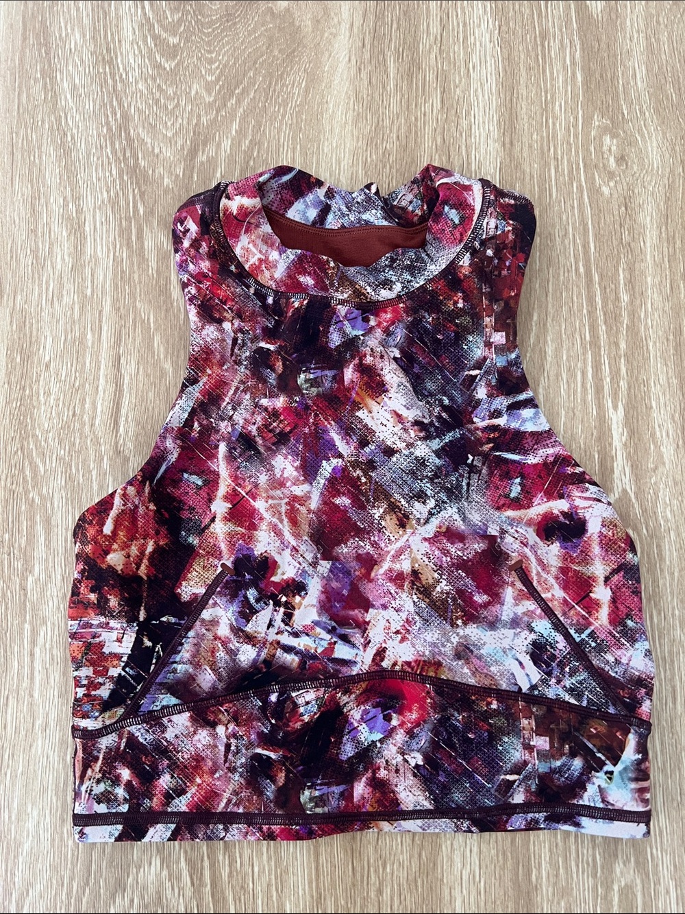 lululemon athletica Multi-Color High Neck Sports Bra